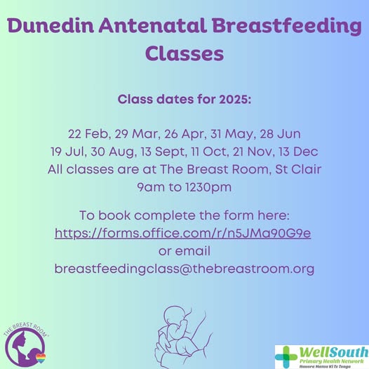 Dunedin Antenatal Breastfeeding Classes