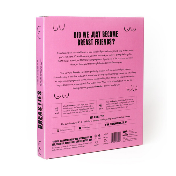 Viva La Vulva Breasties Hot + Cold Packs