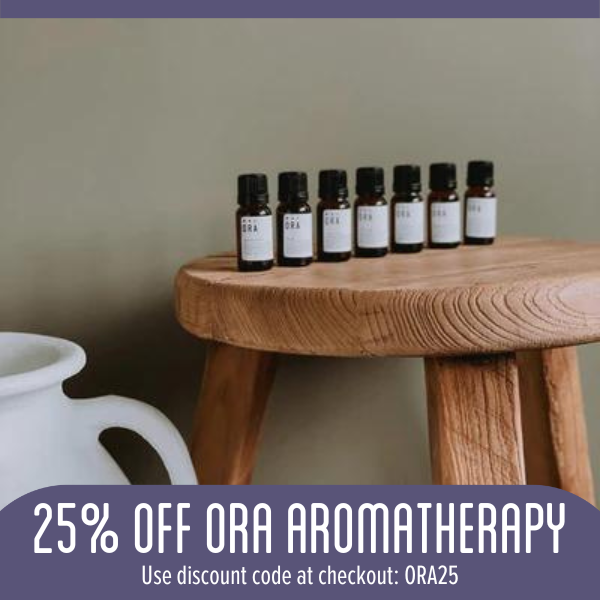25% off Ora Aromatherapy