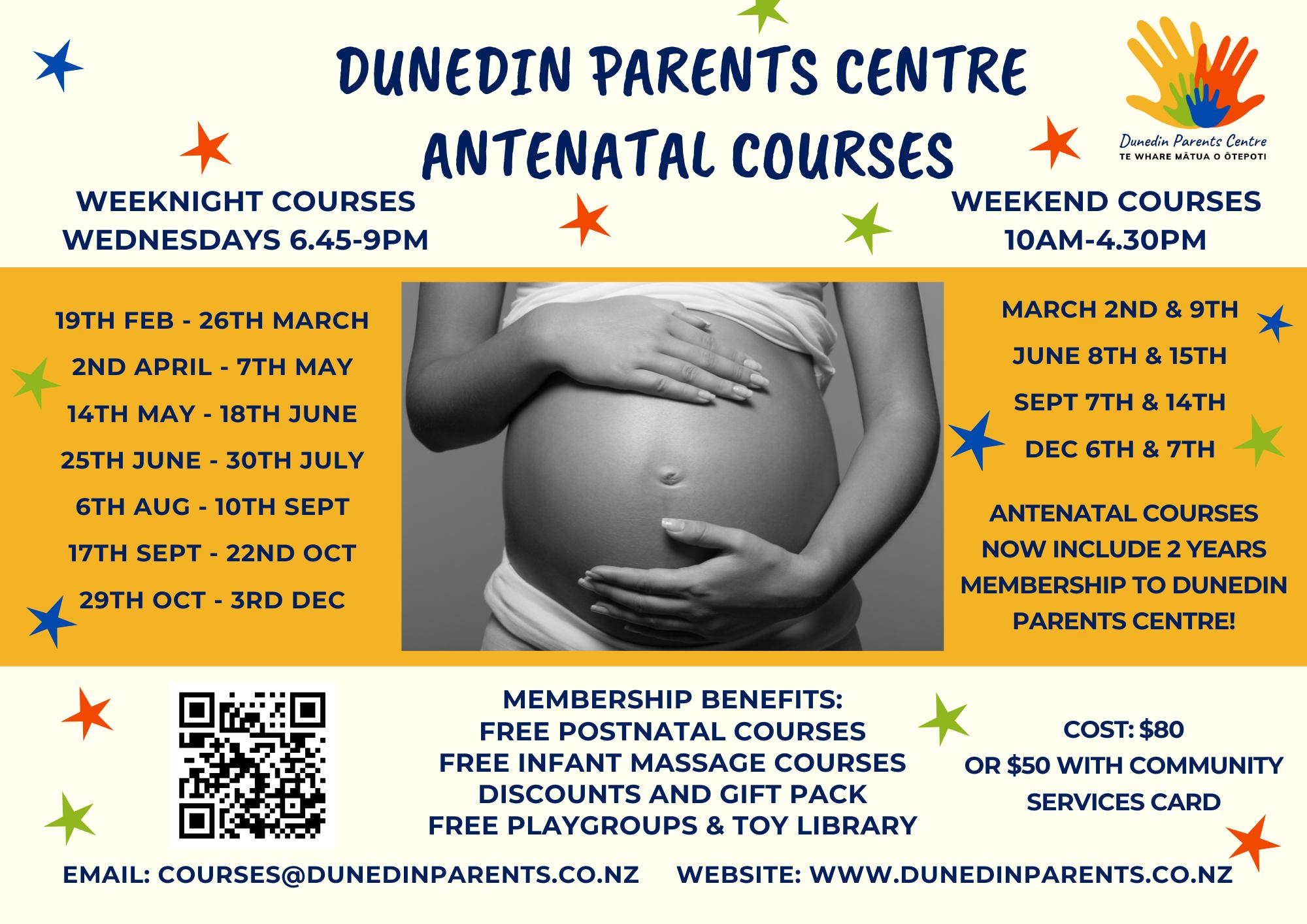 Dunedin Parents Centre Antenatal Courses