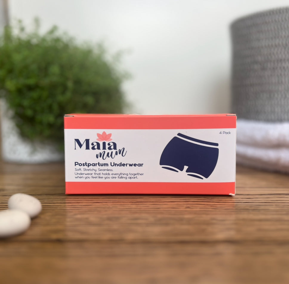 Comfy Postpartum Undies - 4 pack